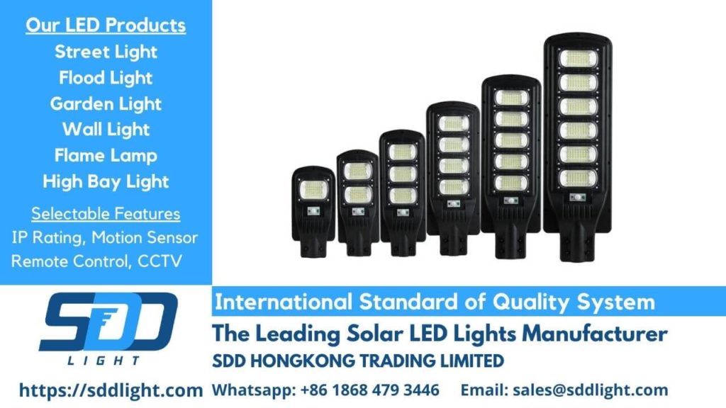 sell solar street led light with cctv ip65 waterproof manufacturer