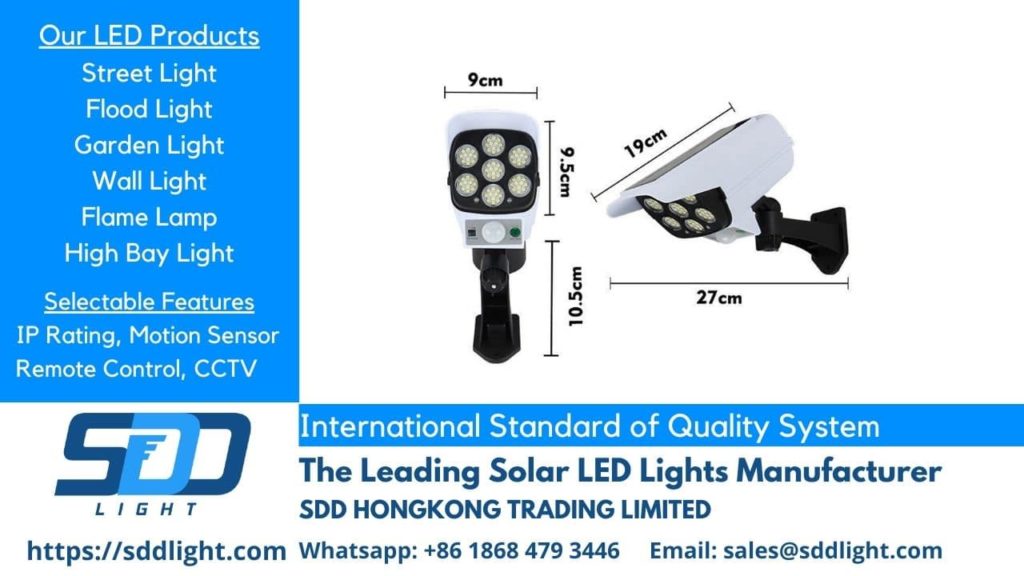 Solar Street CCTV Light lamp manufacturer supplier in China, Russia