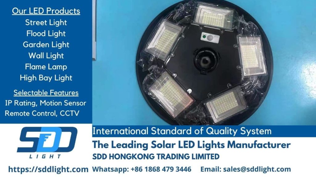 solar ufo street lighting public led supplier