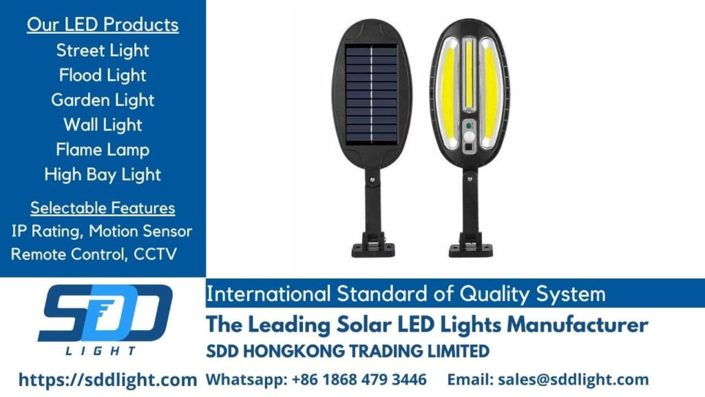 LED Lighting Factory in China, Solar Street Lamp Light