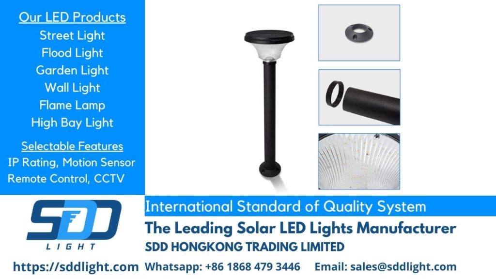 waterproof ip65 67 solar street lamp led lights