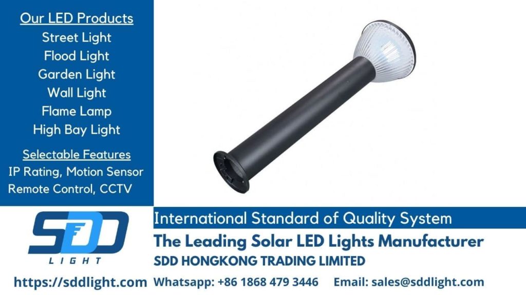 Solar Powered Lamp Manufacturer, Solar panel led lighting