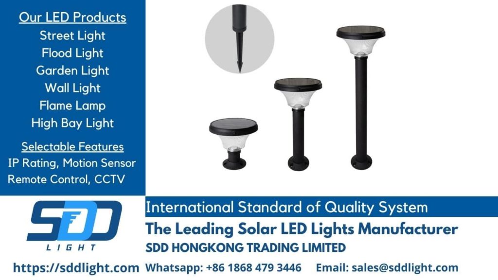 street light, garden lamp lighting manufacturer, Solar LED