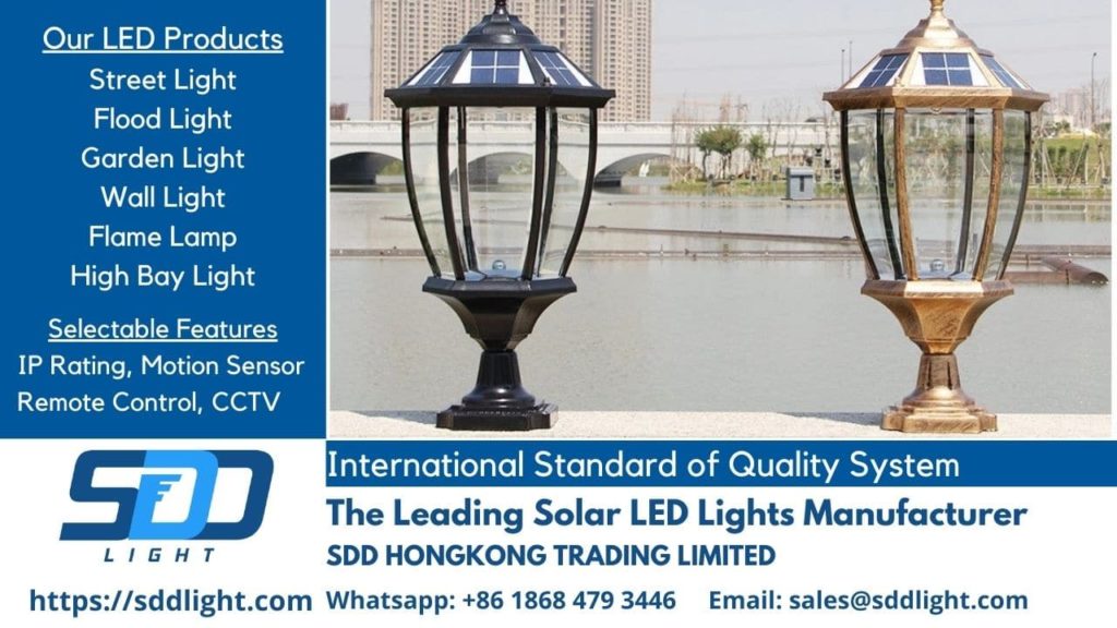 buy solar garden lamp wholesale price