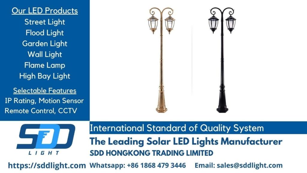 Solar Street Light Supplier in North America, Europe, and Southeast Asia