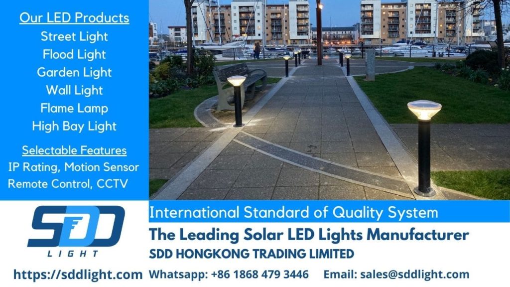 LED Outdoor Solar Light Factory in China