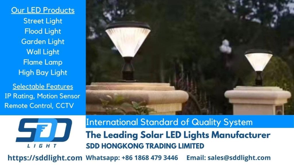 Solar Garden Light Supplier Manufacturer in China