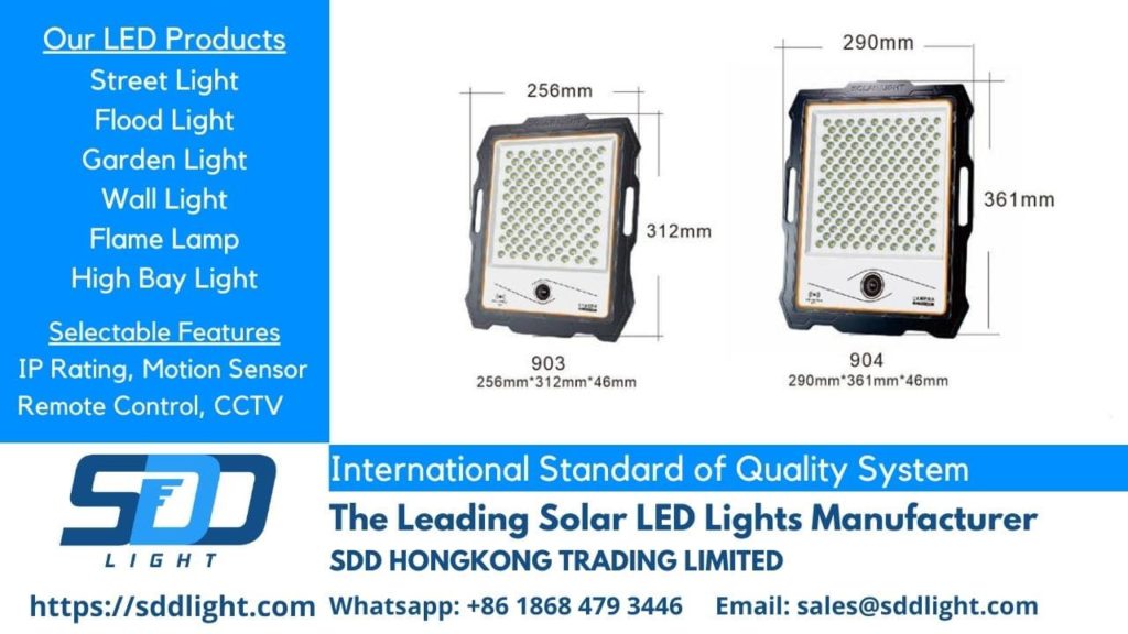 Solar Flood Light In China Manufacturer, OEM Factory