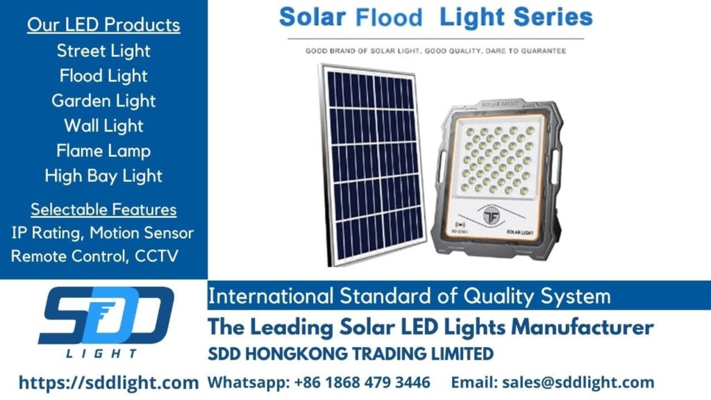 Solar Floodlight Uses and Common Features