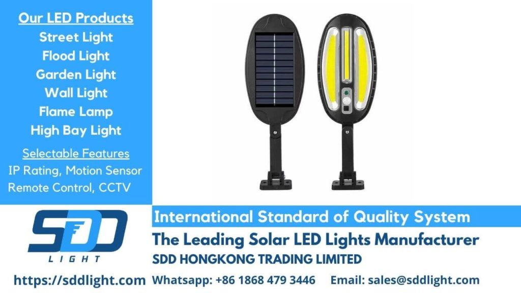 Solar LED light manufacturer in China