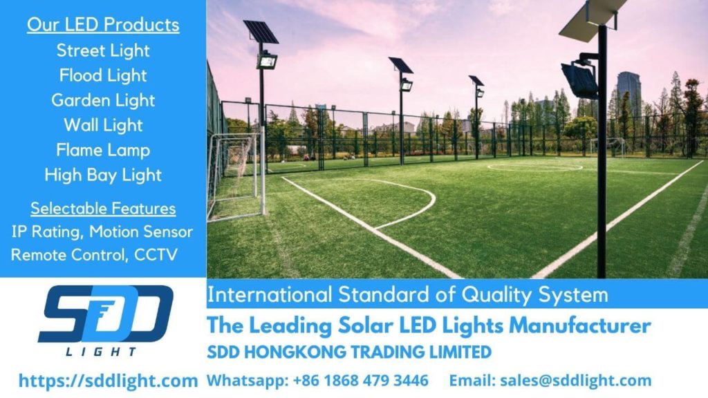 solar floodlight LED lamp manufacturer China