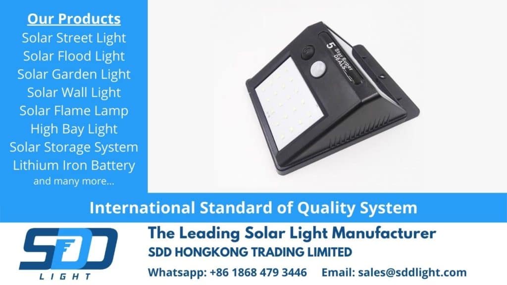 Solar Light Battery Manufacturer in China