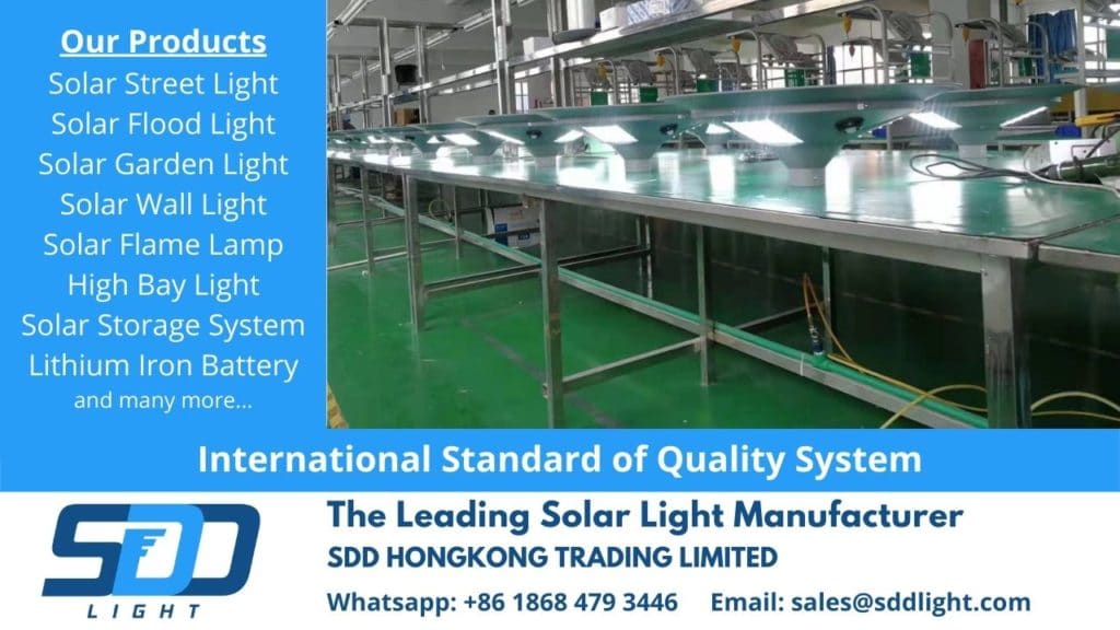 solar led lamp manufacturer cctv made in china