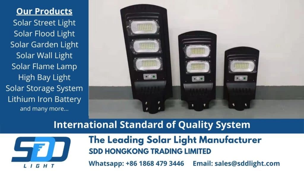 Best Solar Light Brand, SDDLight Manufacturer in China