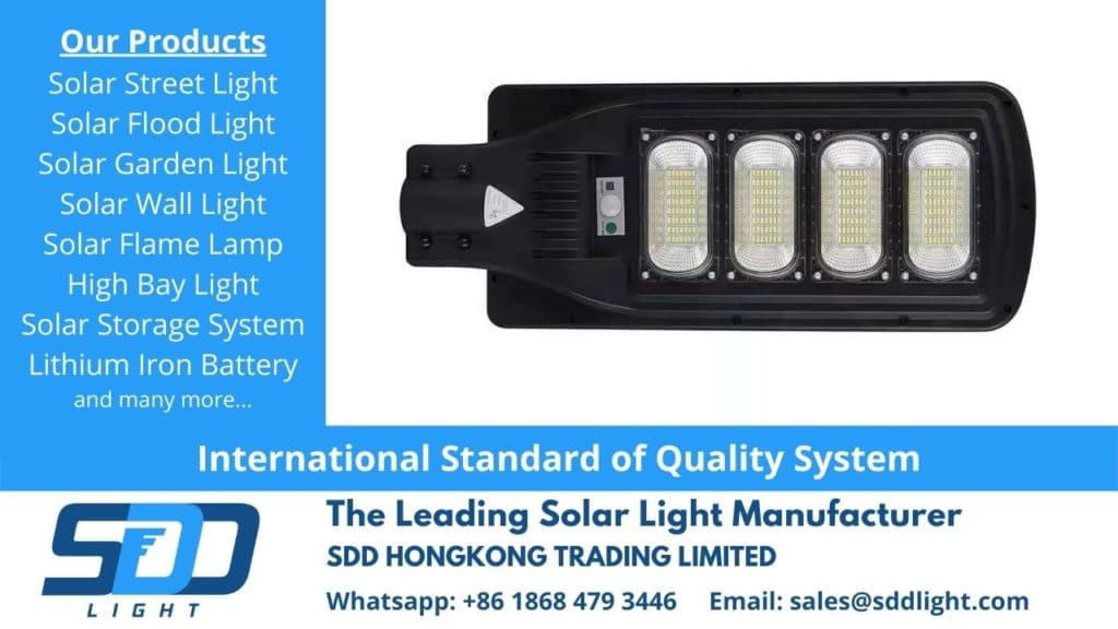 solar street light supplier manufacturer China