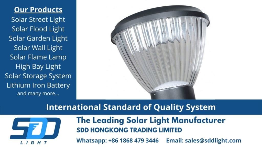 solar street lamp LED waterproof