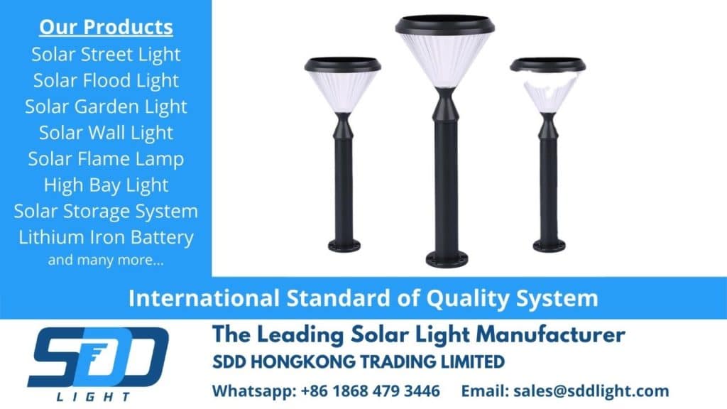 how solar light lamp works?