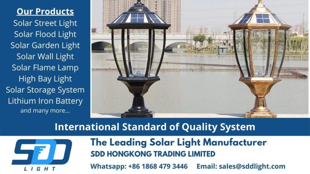 Solar Light Manufacturing Company in China