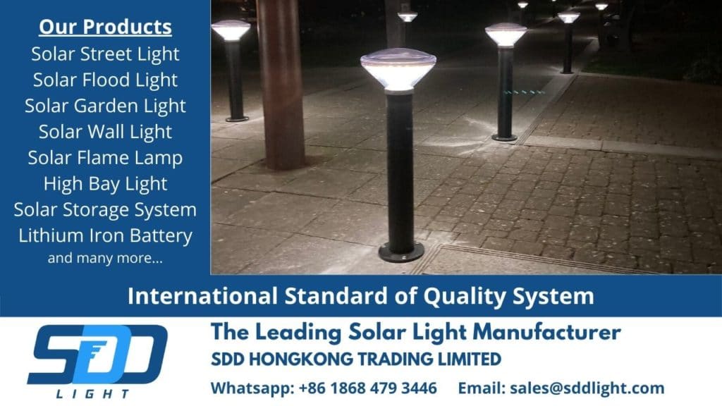 Outdoor Solar Lamps Supplier in China