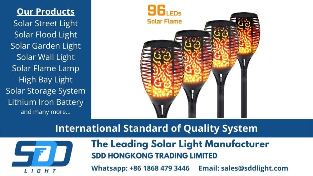 solar fire lamp for sale china