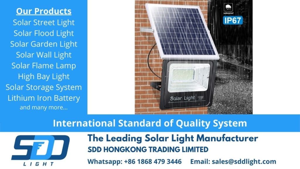 solar flood light manufacturer floodlight china supplier