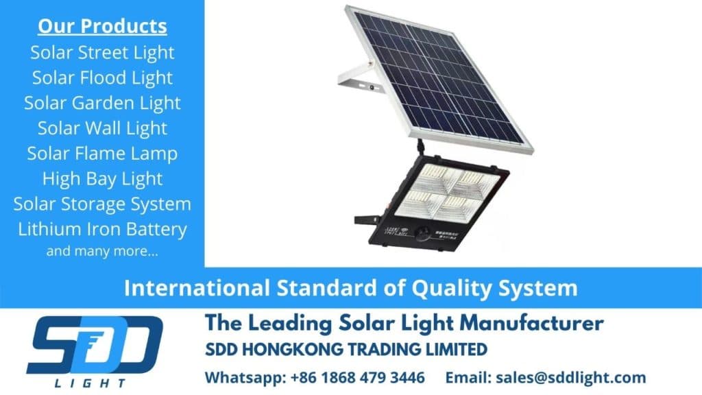 Solar Light Manufacturer China with LED, CCTV camera, Motion Sensor