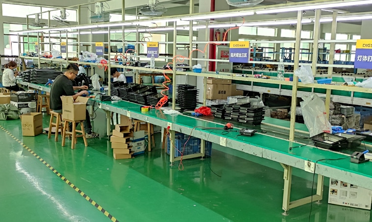 solar light manufacturing process factory